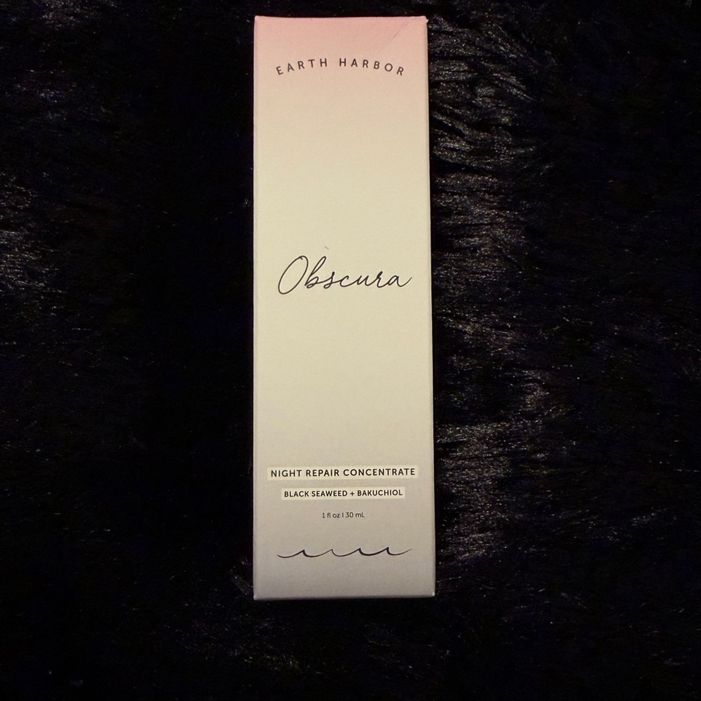 Earth Harbor Obscura Night Repair Concentrate 30ml Brand New In Box